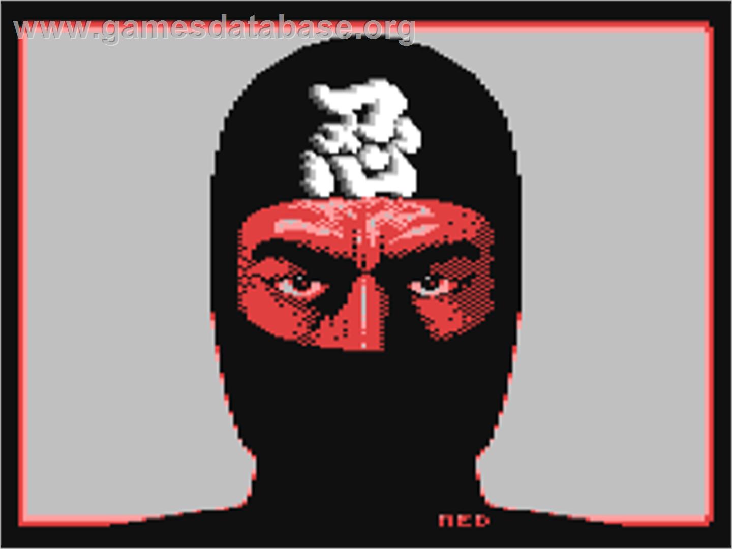 Shinobi - Commodore 64 - Artwork - Title Screen