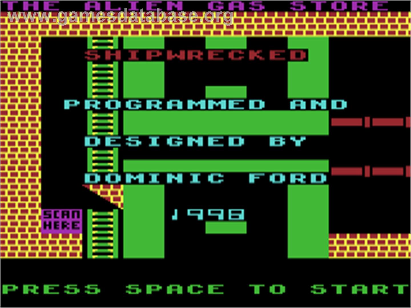 Shipwrecked!! - Commodore 64 - Artwork - Title Screen