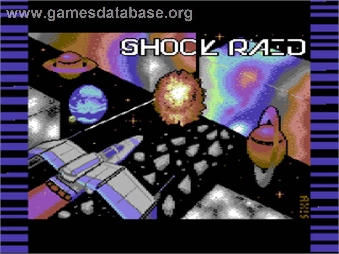 Shock Raid - Commodore 64 - Artwork - Title Screen