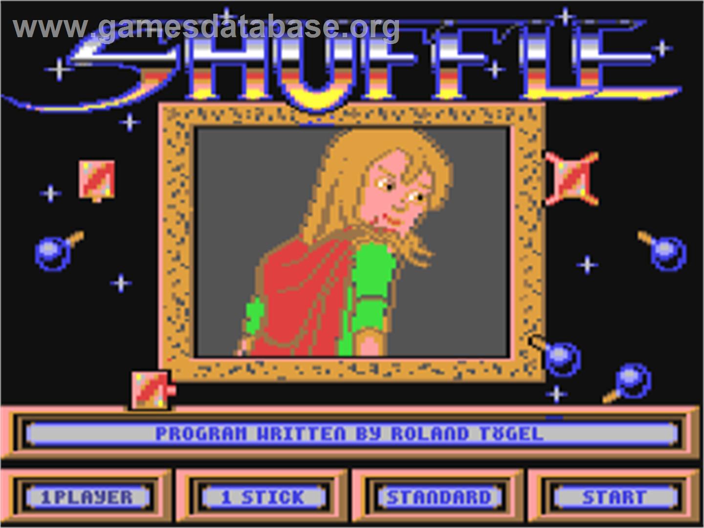 Shuffle - Commodore 64 - Artwork - Title Screen