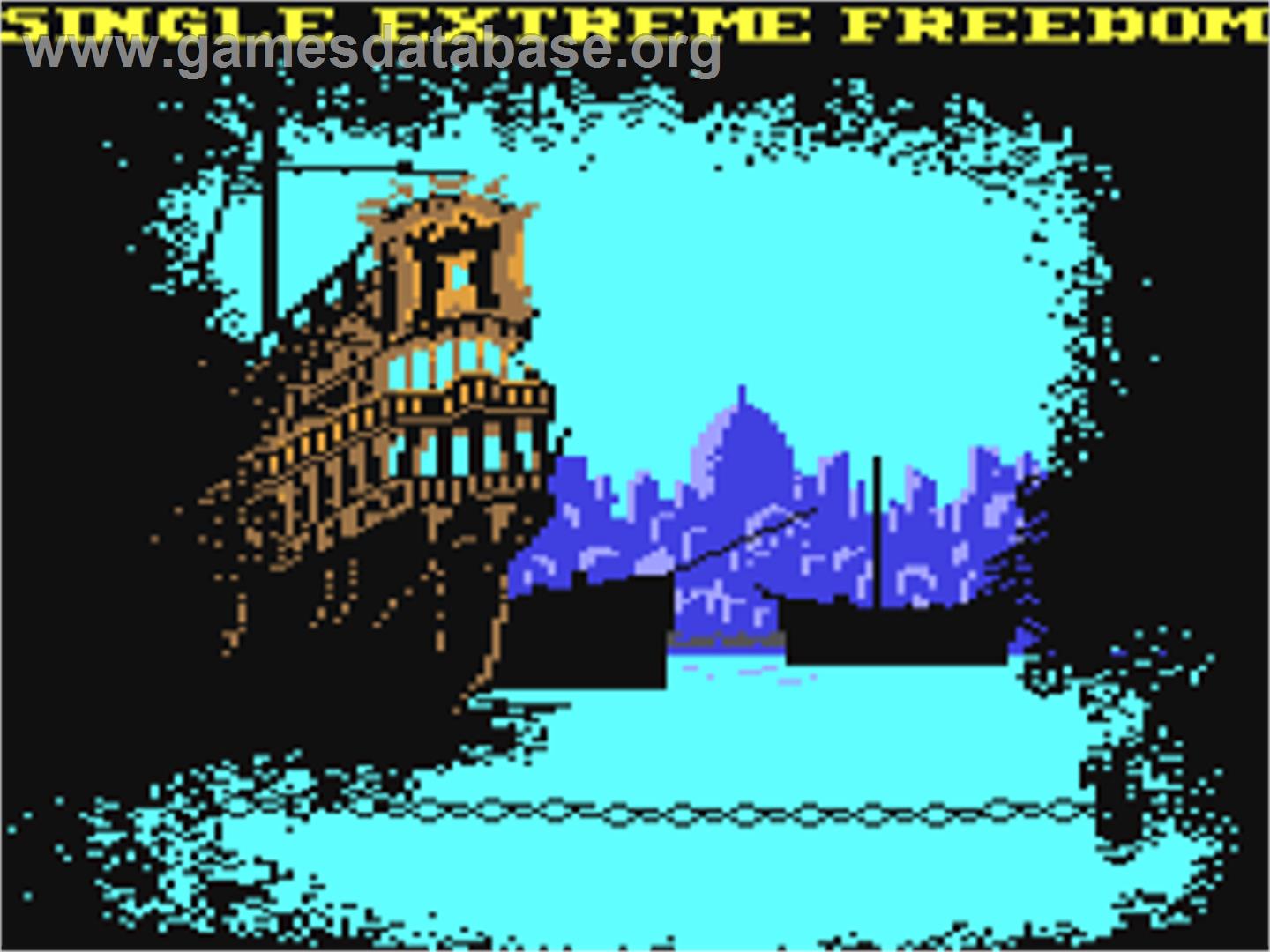 Single Extreme Freedom - Commodore 64 - Artwork - Title Screen