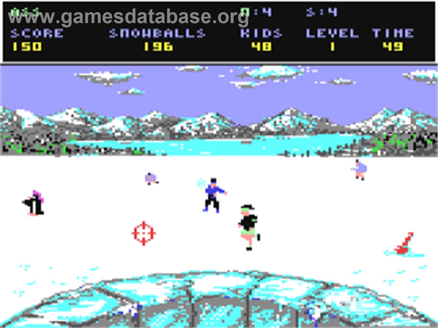 Ski or Die - Commodore 64 - Artwork - Title Screen