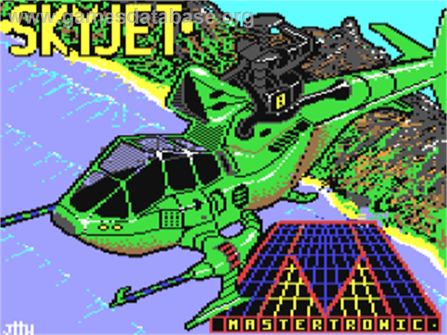 Skyjet - Commodore 64 - Artwork - Title Screen