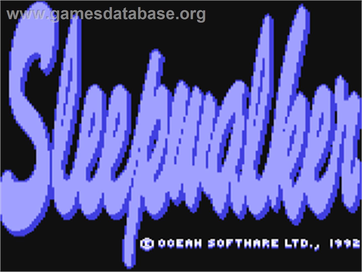 Sleepwalker (Ocean) - Commodore 64 - Artwork - Title Screen