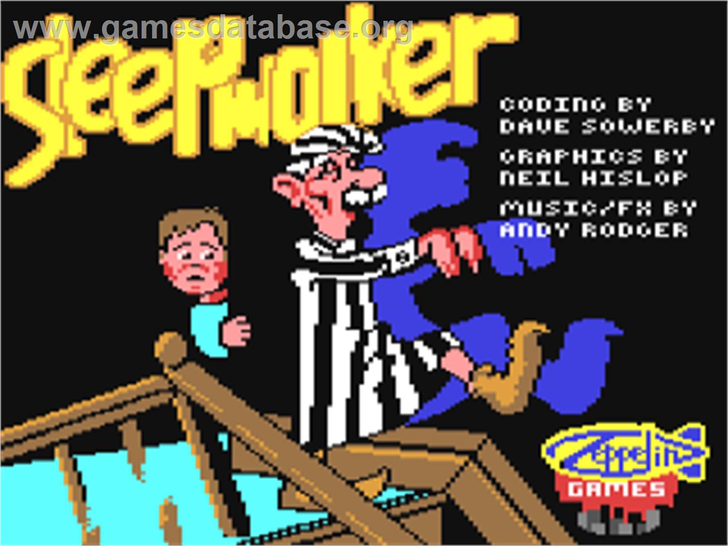 Sleepwalker - Commodore 64 - Artwork - Title Screen