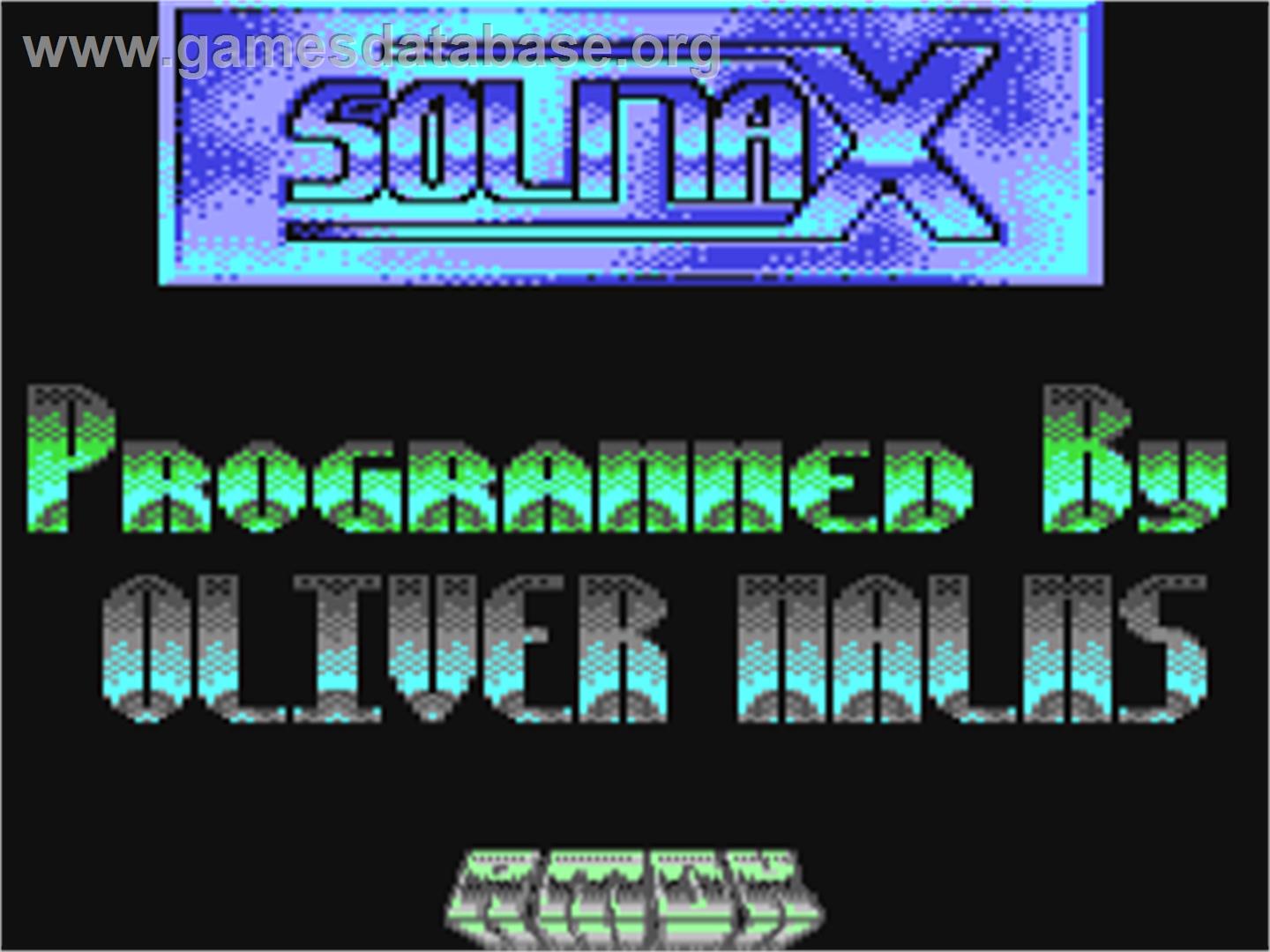 Solitax - Commodore 64 - Artwork - Title Screen