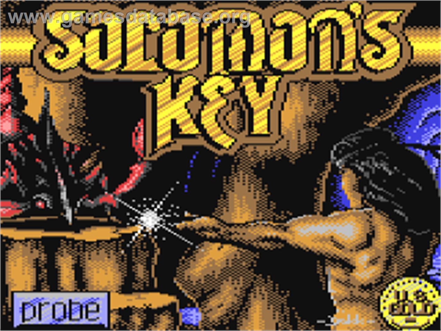 Solomon's Key - Commodore 64 - Artwork - Title Screen