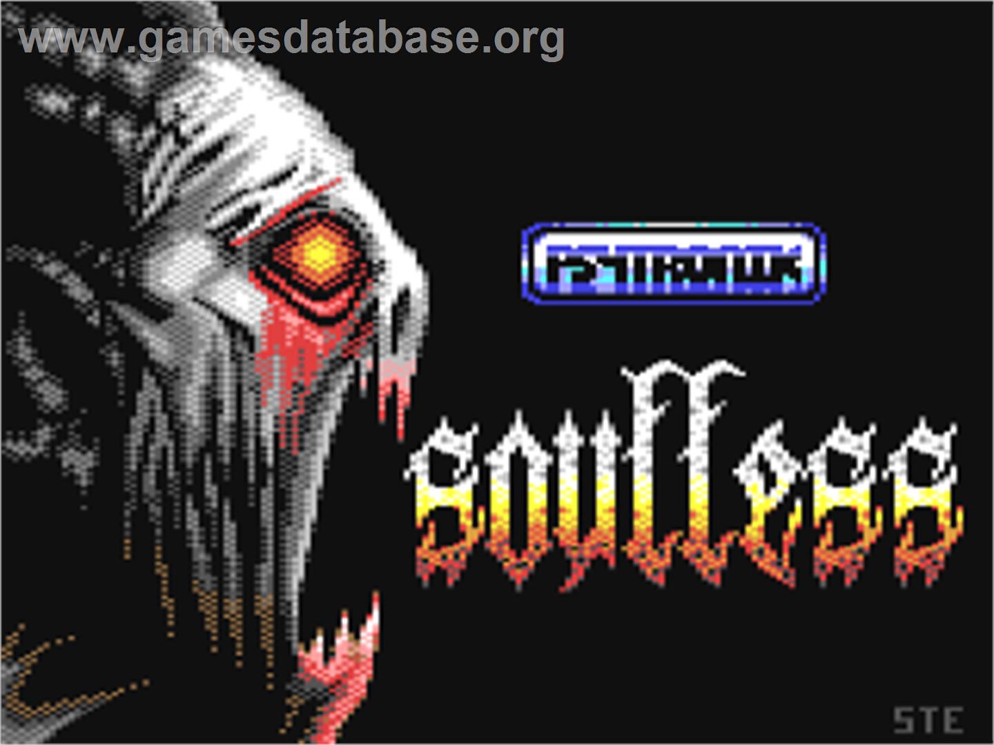 Soulless - Commodore 64 - Artwork - Title Screen
