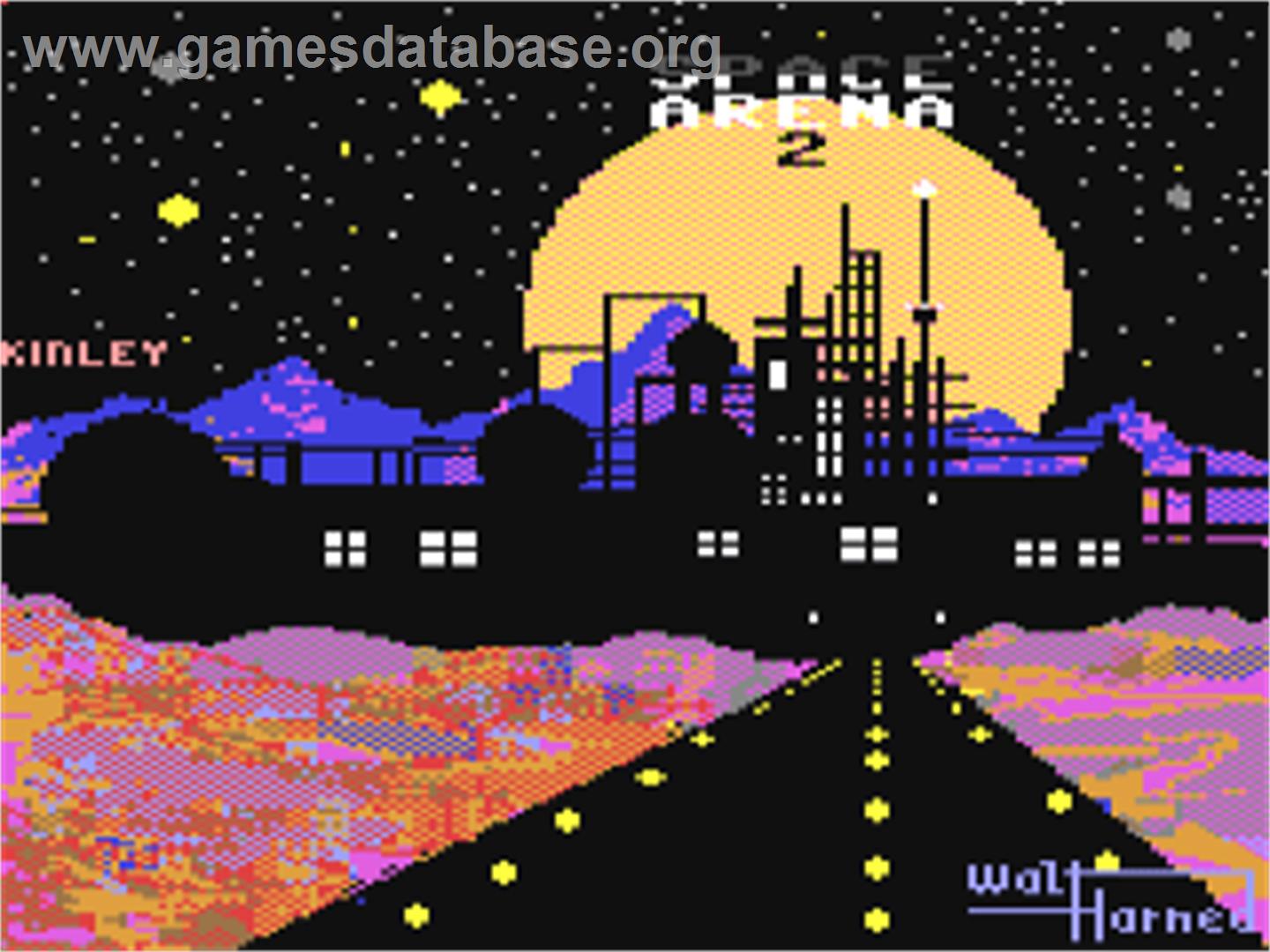 Space Arena 2 - Commodore 64 - Artwork - Title Screen