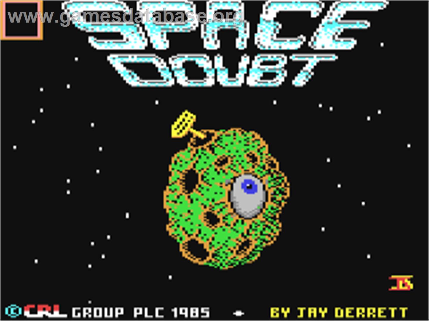 Space Doubt - Commodore 64 - Artwork - Title Screen