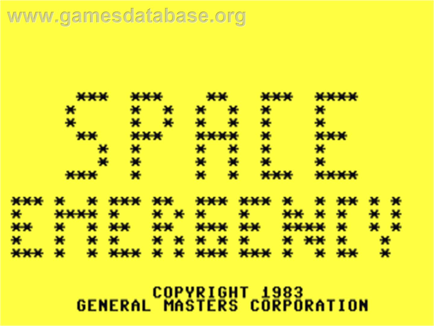 Space Emergency - Commodore 64 - Artwork - Title Screen