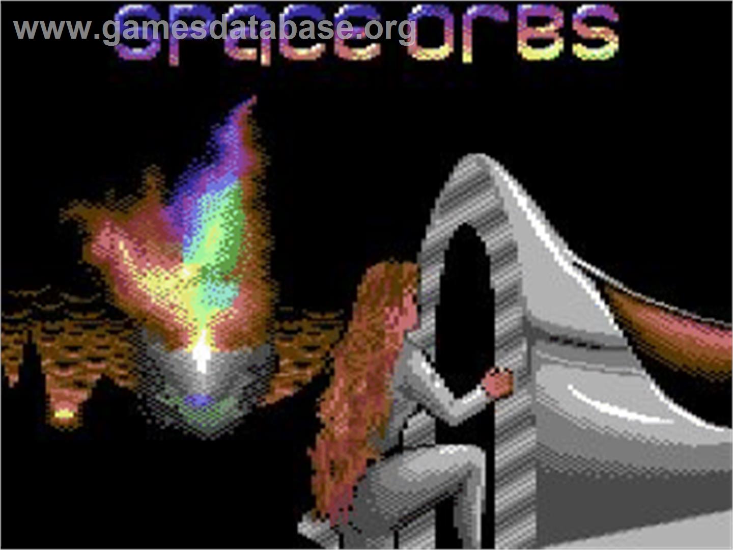 Space Orbs - Commodore 64 - Artwork - Title Screen