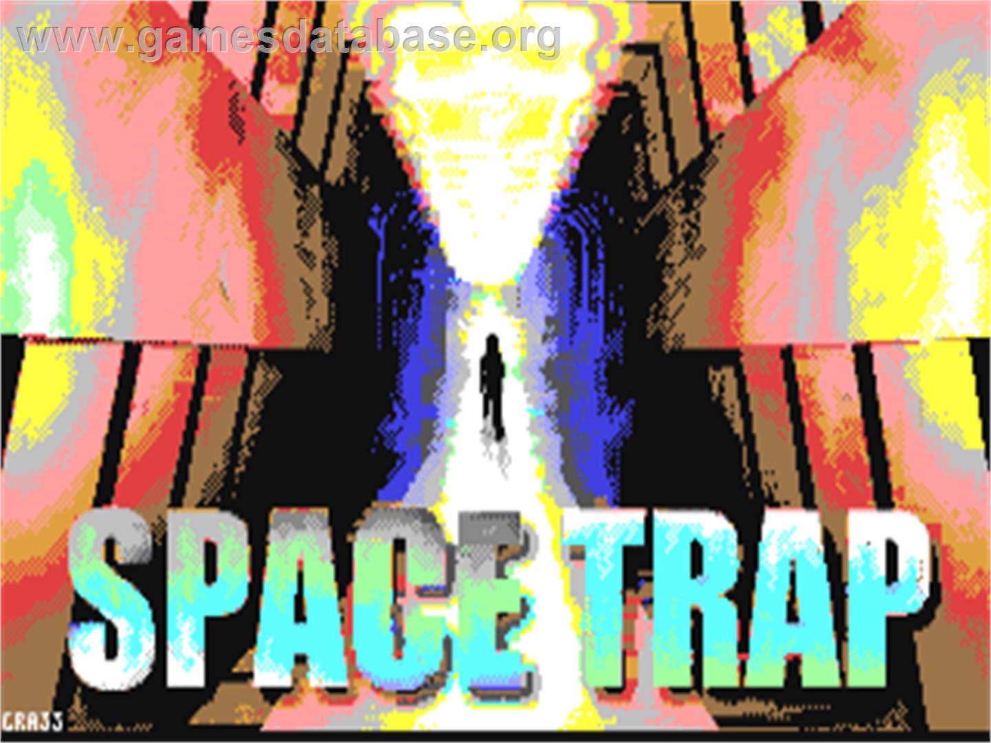 Space Trap - Commodore 64 - Artwork - Title Screen