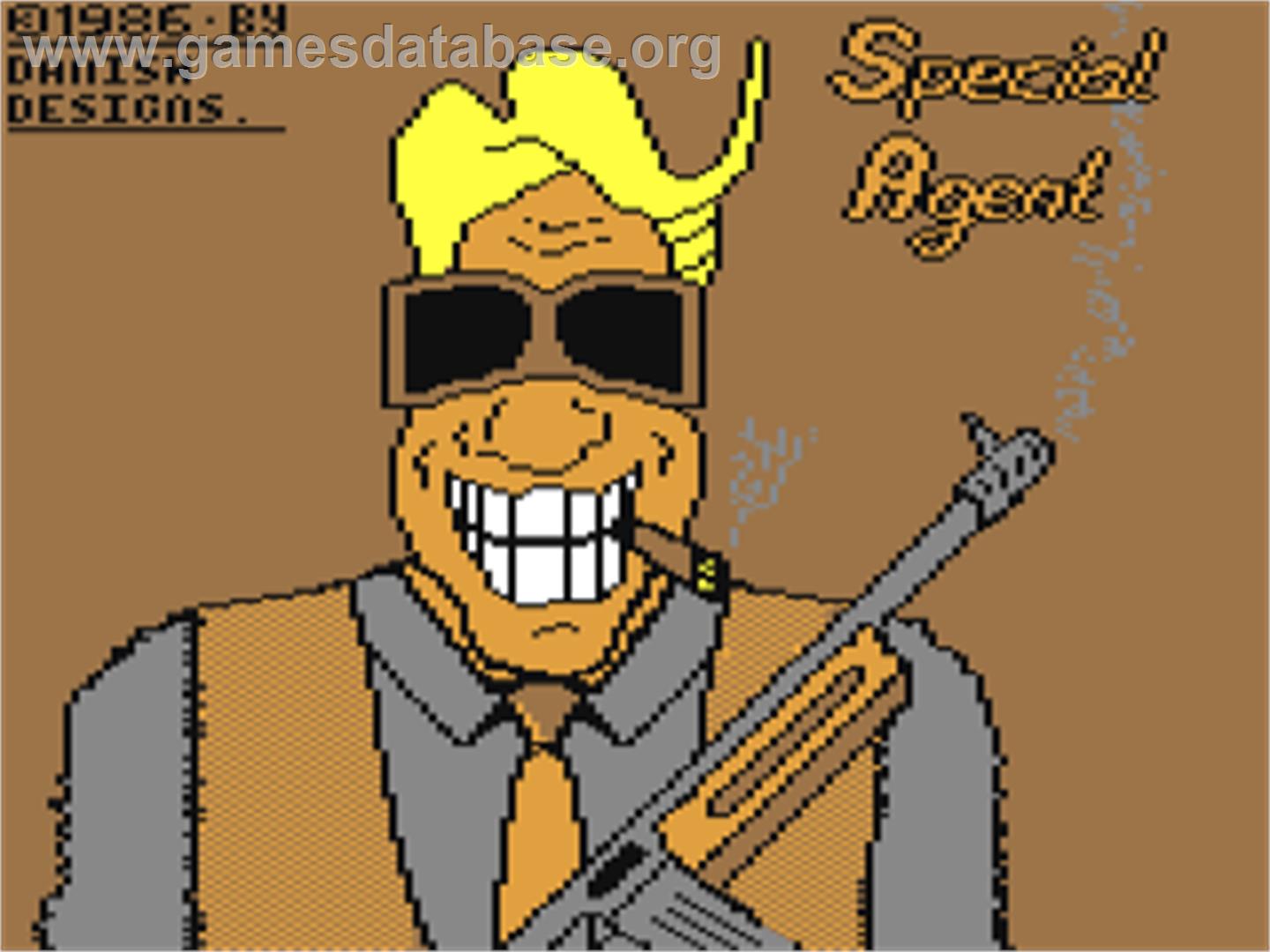 Special Agent (Hill MacGibbon) - Commodore 64 - Artwork - Title Screen