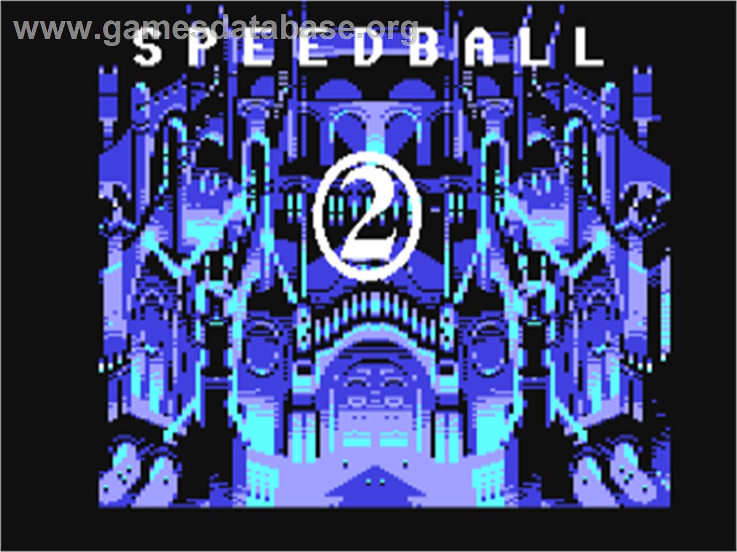 Speedball 2: Brutal Deluxe - Commodore 64 - Artwork - Title Screen