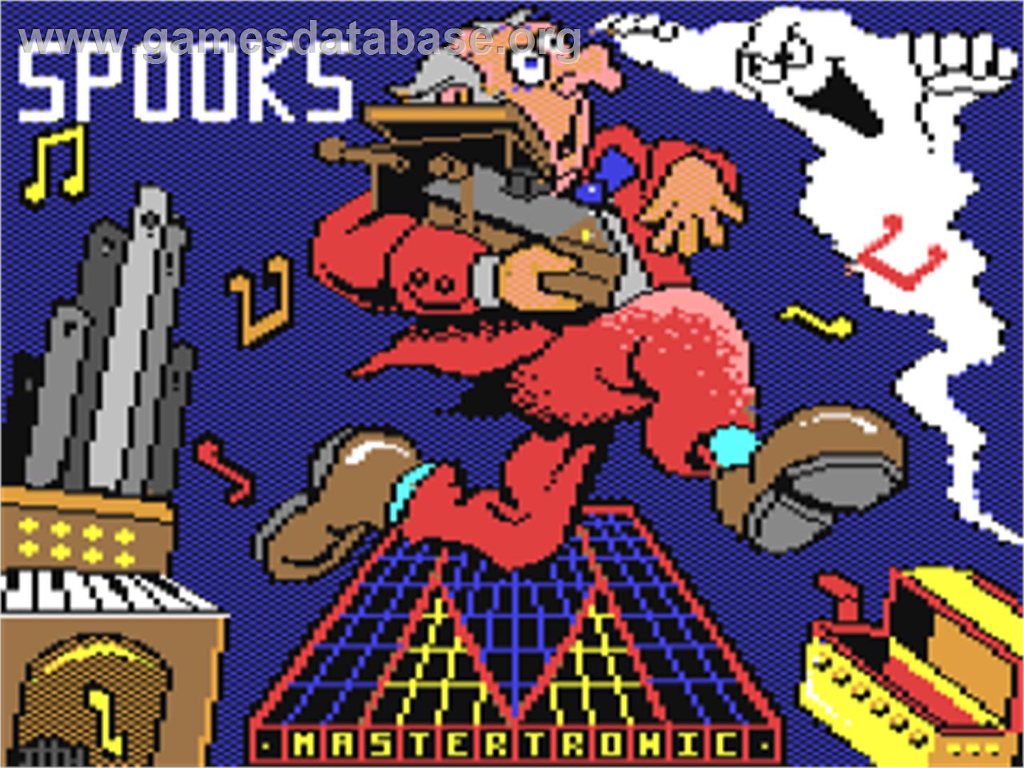 Spooks - Commodore 64 - Artwork - Title Screen