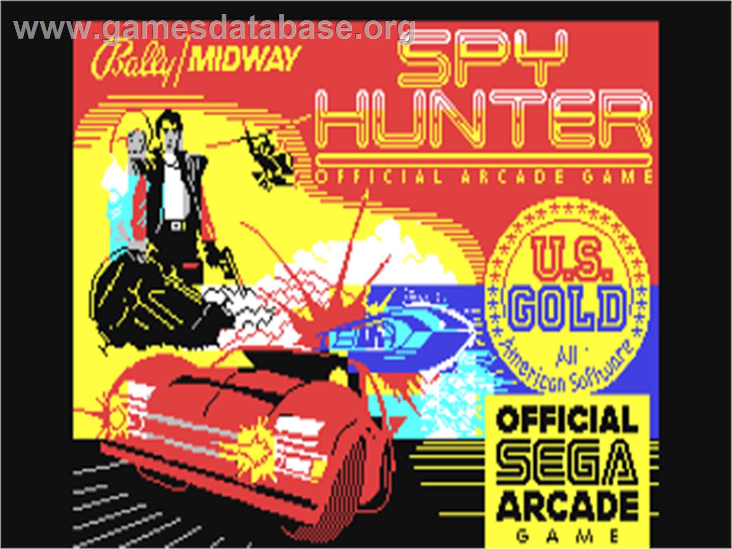 Spy Hunter - Commodore 64 - Artwork - Title Screen