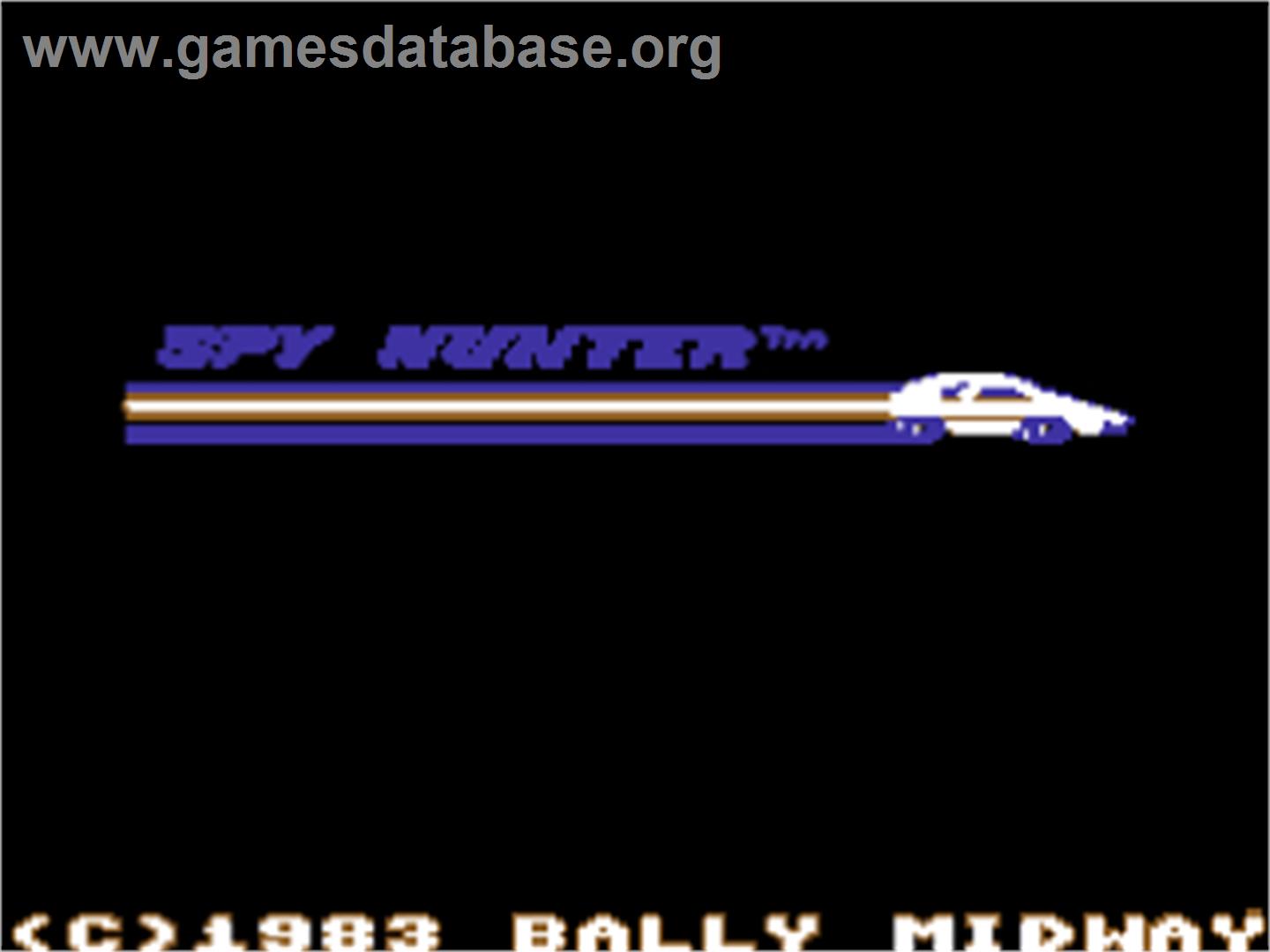 Spy Hunter 2 - Commodore 64 - Artwork - Title Screen