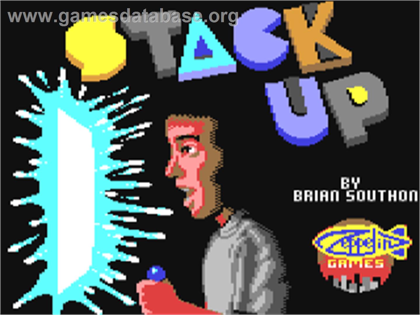 Stack Up - Commodore 64 - Artwork - Title Screen