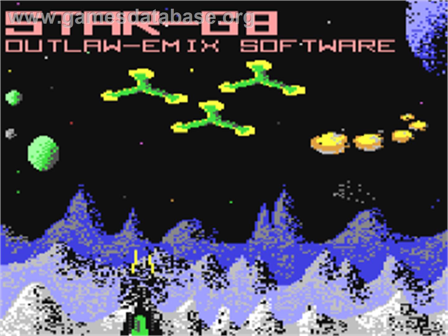 Star-g8 - Commodore 64 - Artwork - Title Screen