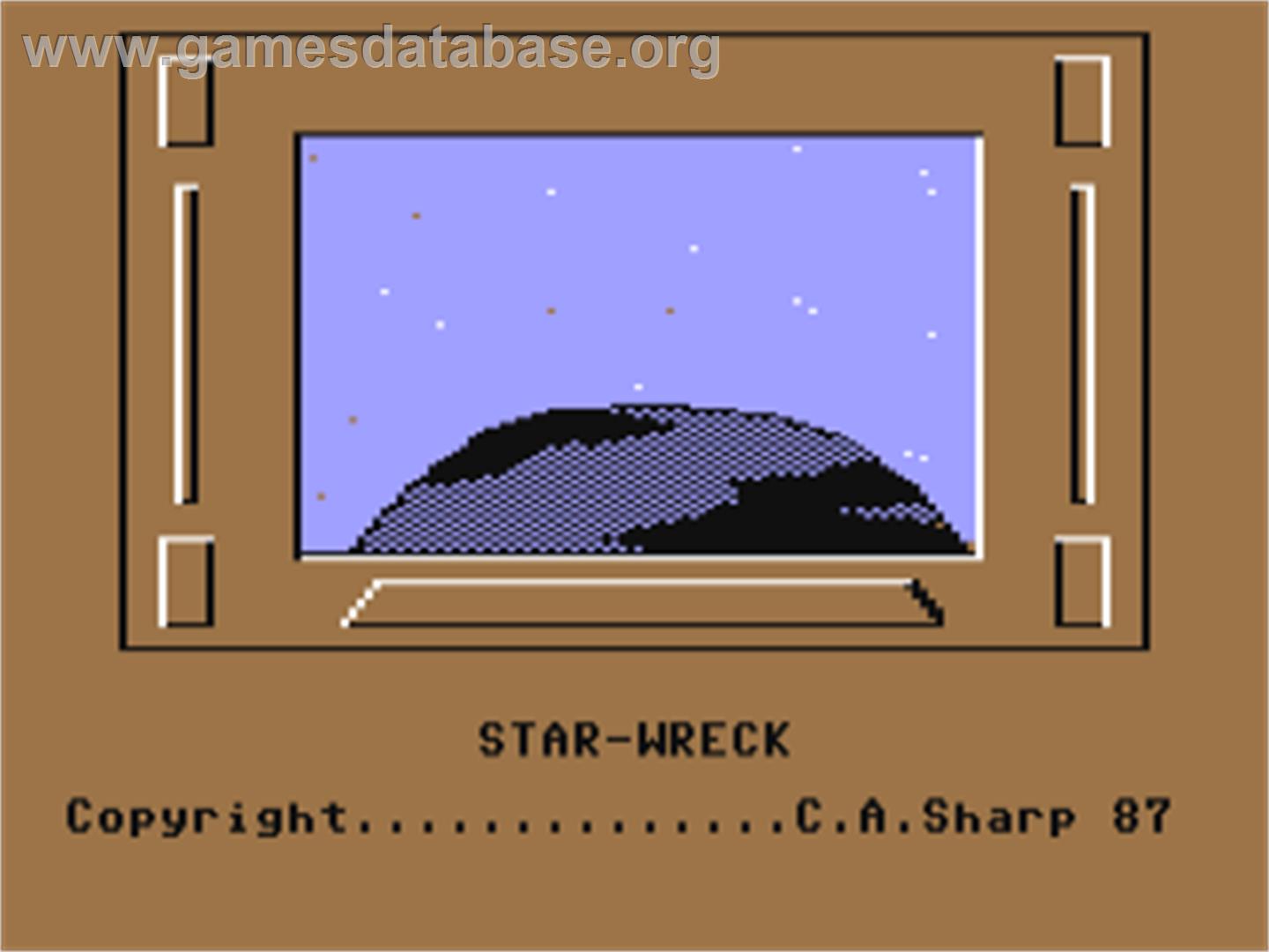 Star-wreck - Commodore 64 - Artwork - Title Screen