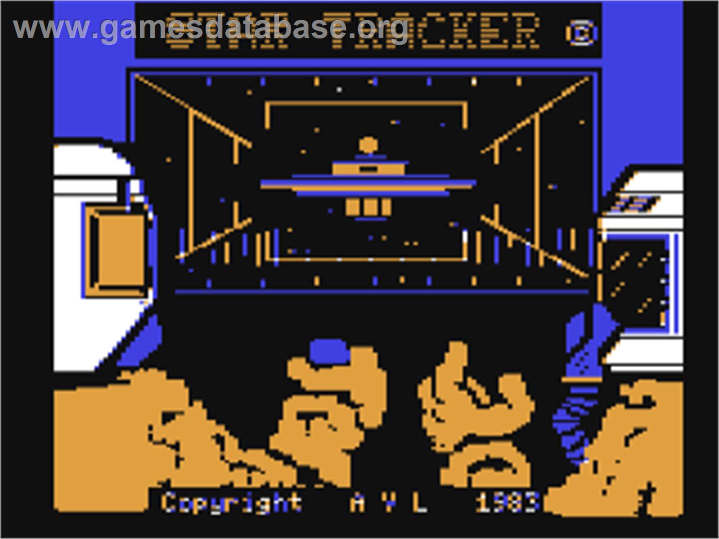 Star Tracker - Commodore 64 - Artwork - Title Screen