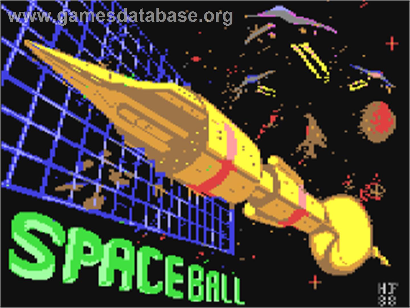 Starball - Commodore 64 - Artwork - Title Screen