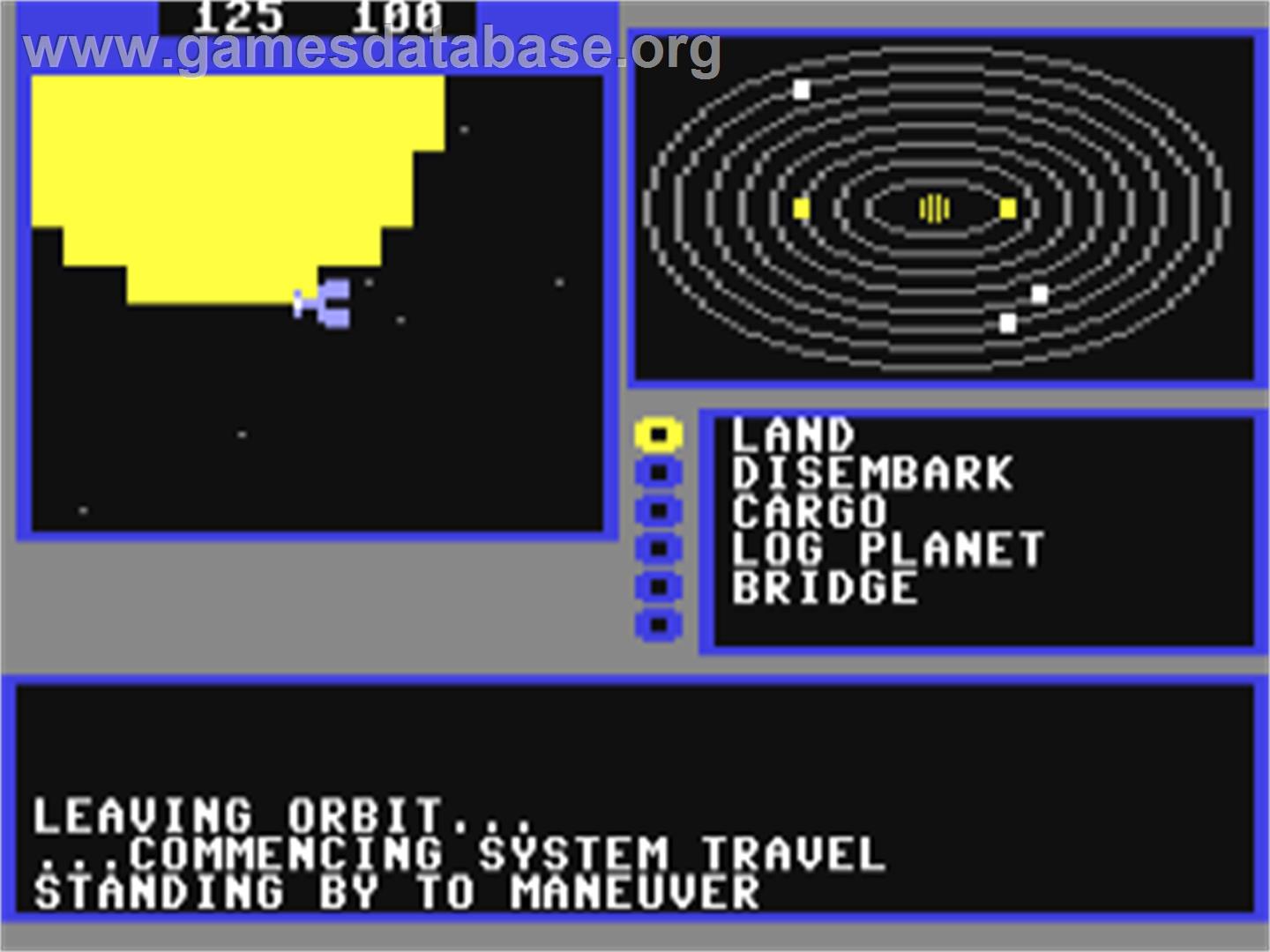 Starflight - Commodore 64 - Artwork - Title Screen