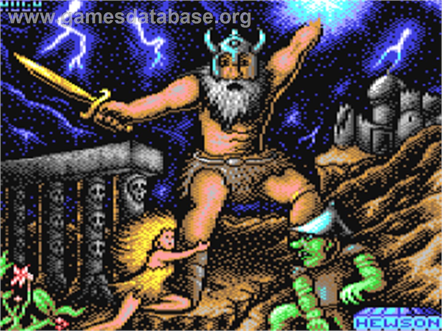 Stormlord - Commodore 64 - Artwork - Title Screen