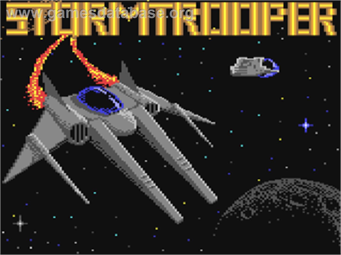 Stormtrooper - Commodore 64 - Artwork - Title Screen
