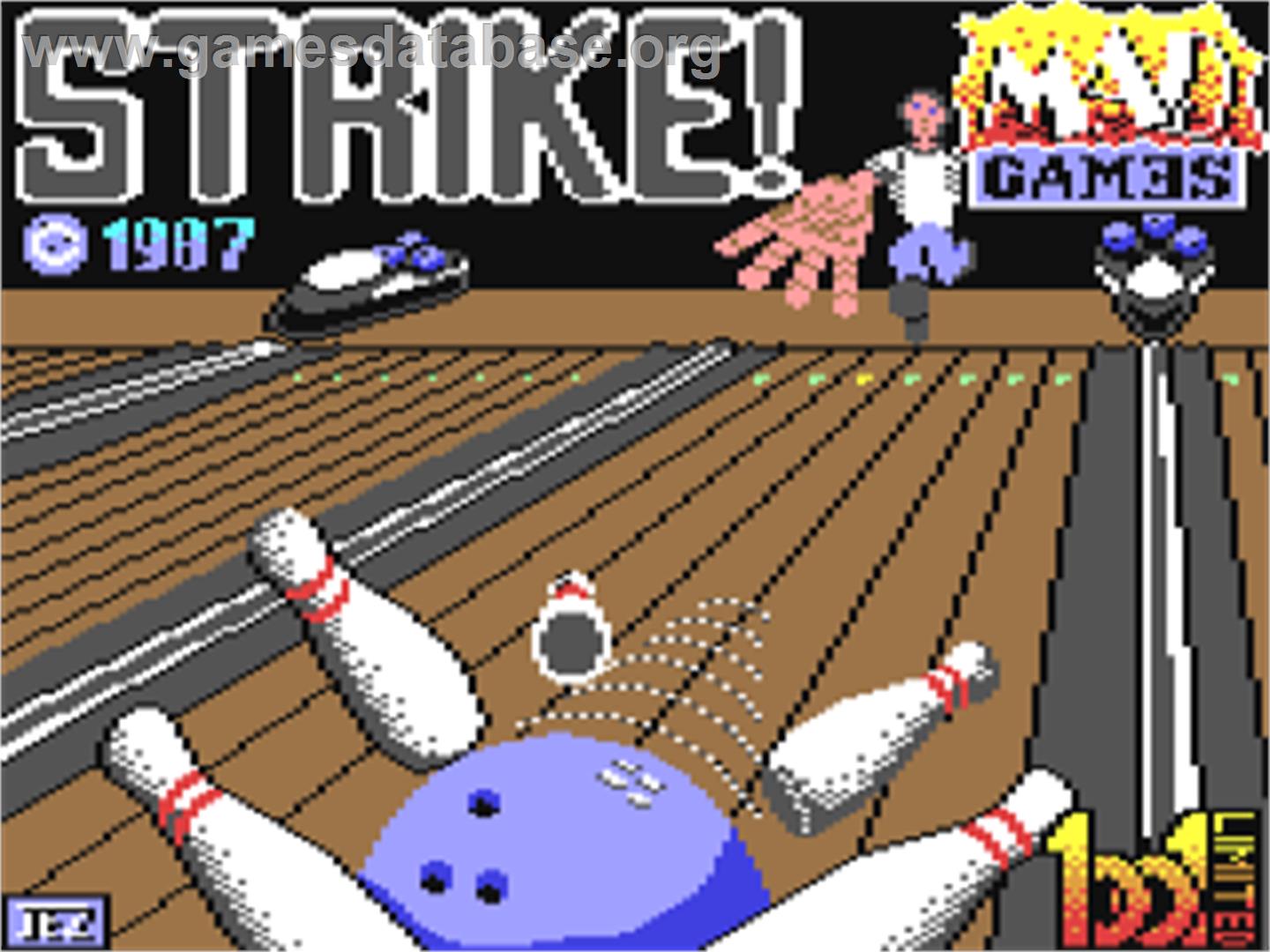 Strike - Commodore 64 - Artwork - Title Screen