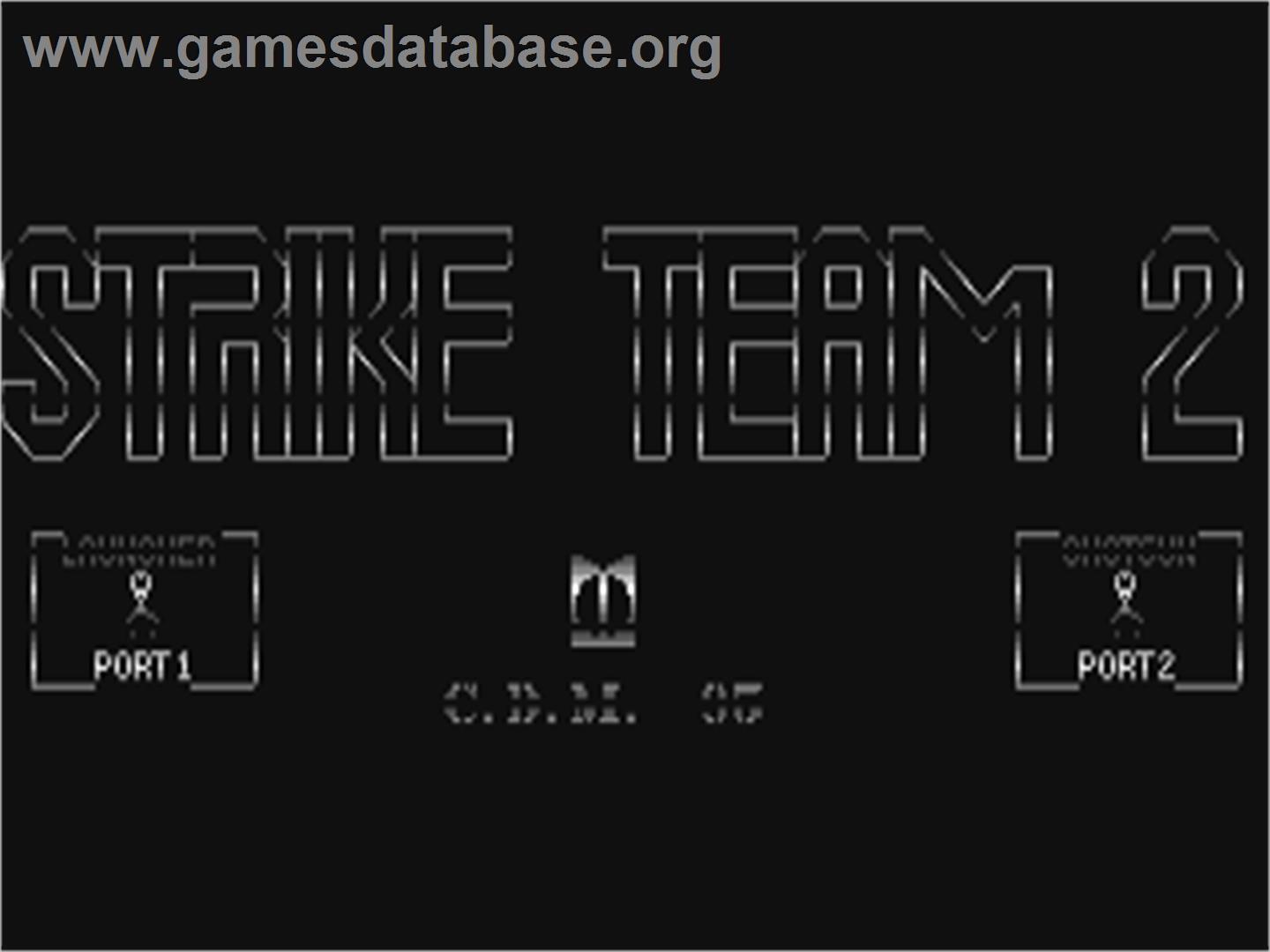 Strike Team 2 - Commodore 64 - Artwork - Title Screen