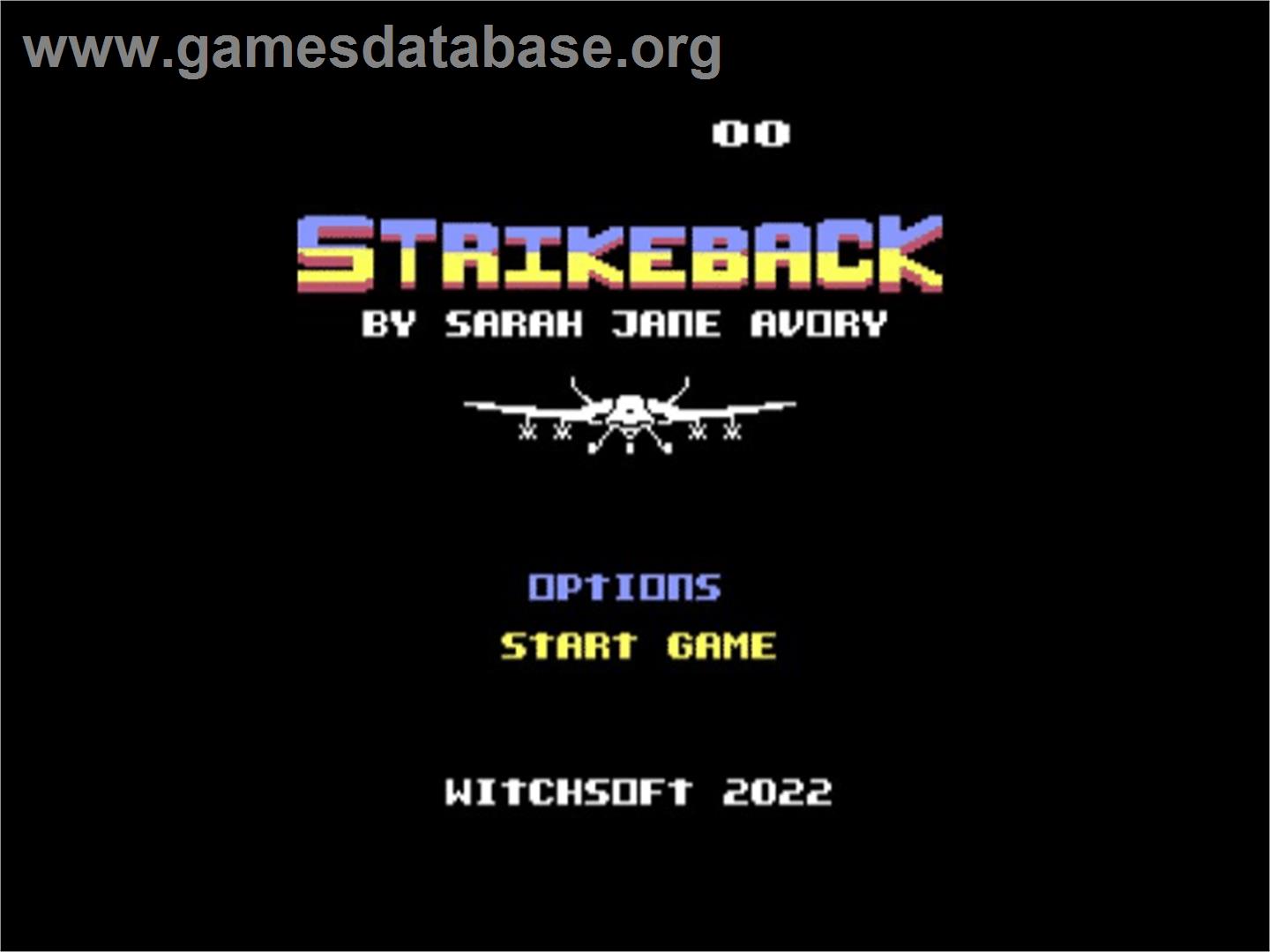 Strikeback - Commodore 64 - Artwork - Title Screen