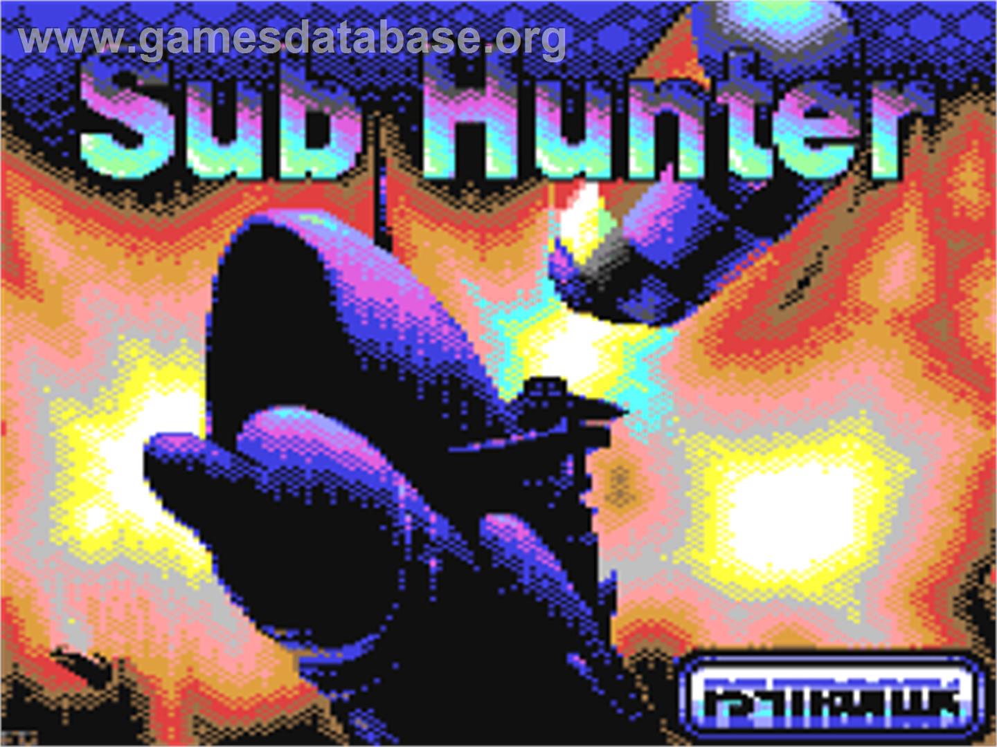 Sub Hunter (Alpha Software) - Commodore 64 - Artwork - Title Screen
