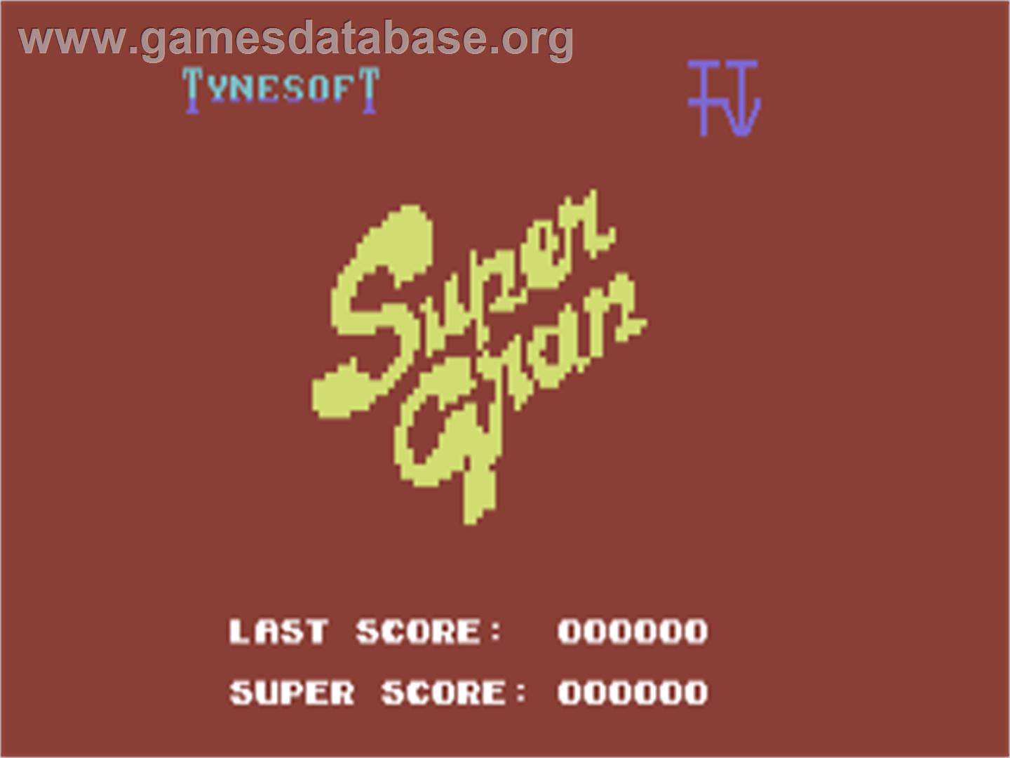 Super Gran - Commodore 64 - Artwork - Title Screen