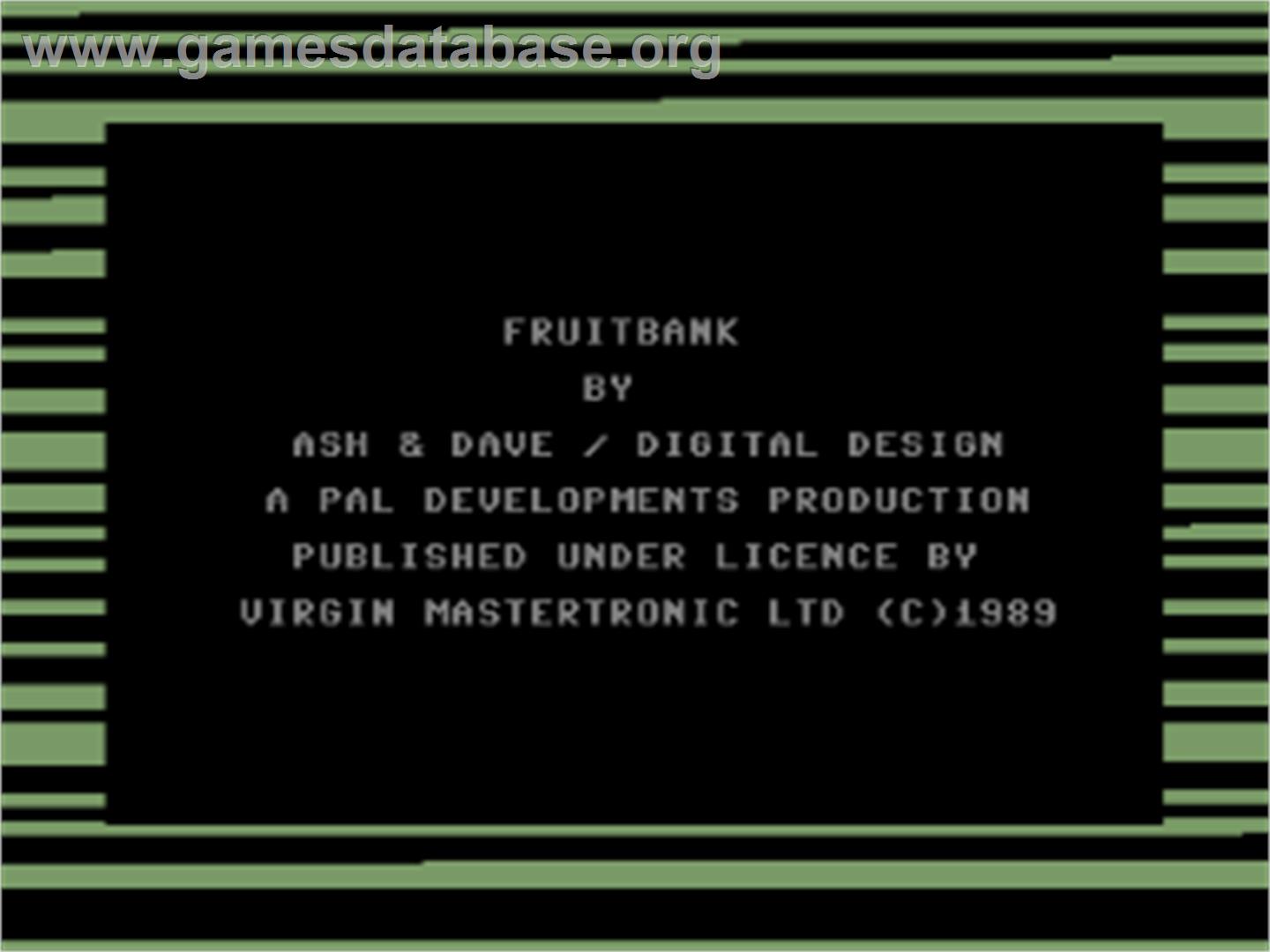 Super Nudge 2000 - Commodore 64 - Artwork - Title Screen