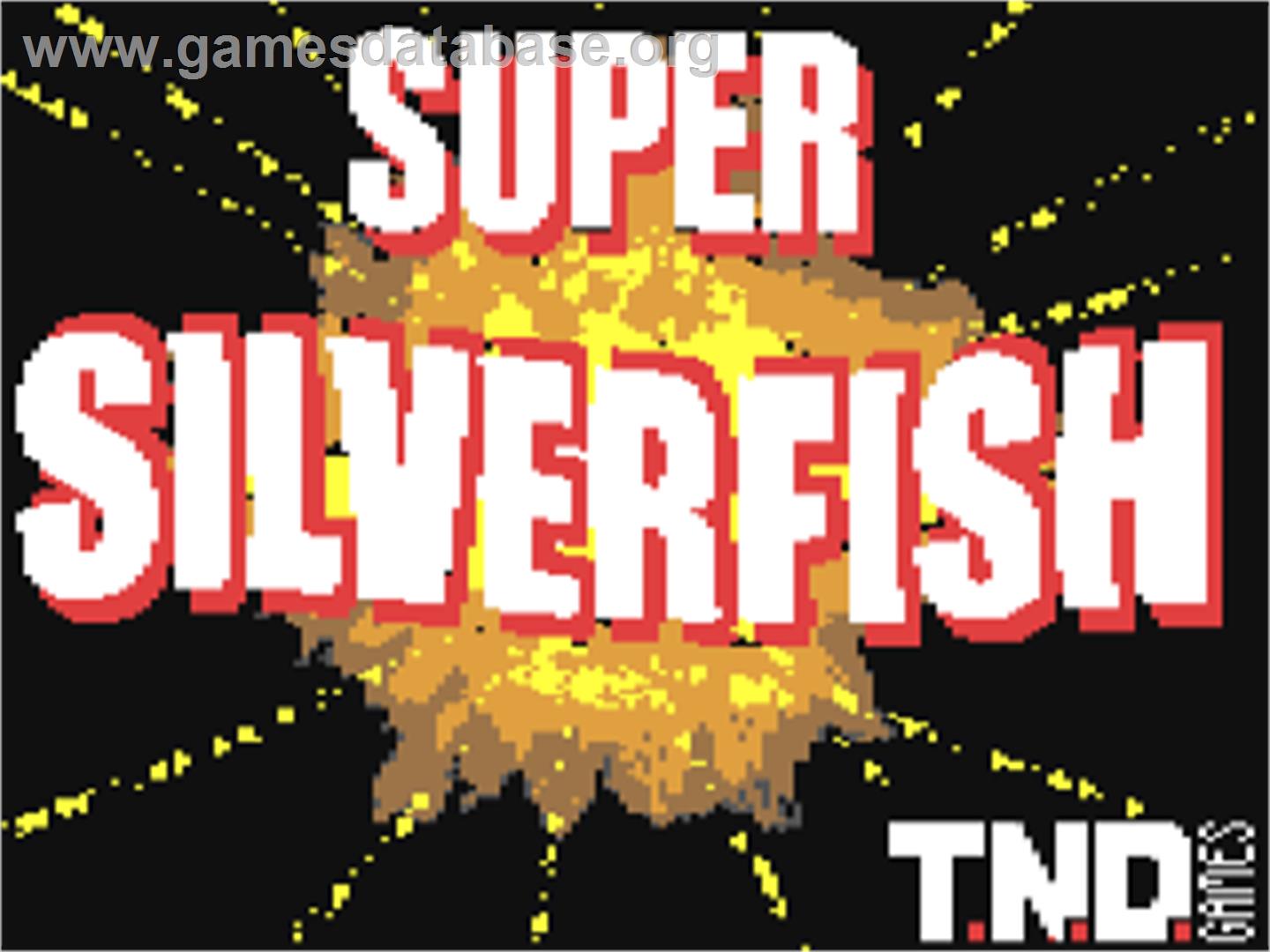Super Silverfish - Commodore 64 - Artwork - Title Screen