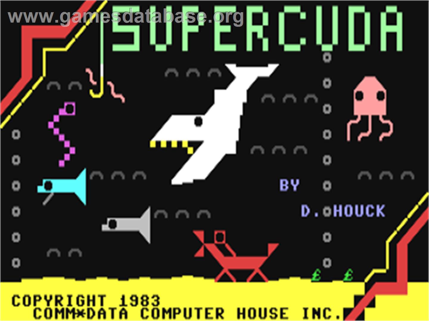 Supercuda - Commodore 64 - Artwork - Title Screen