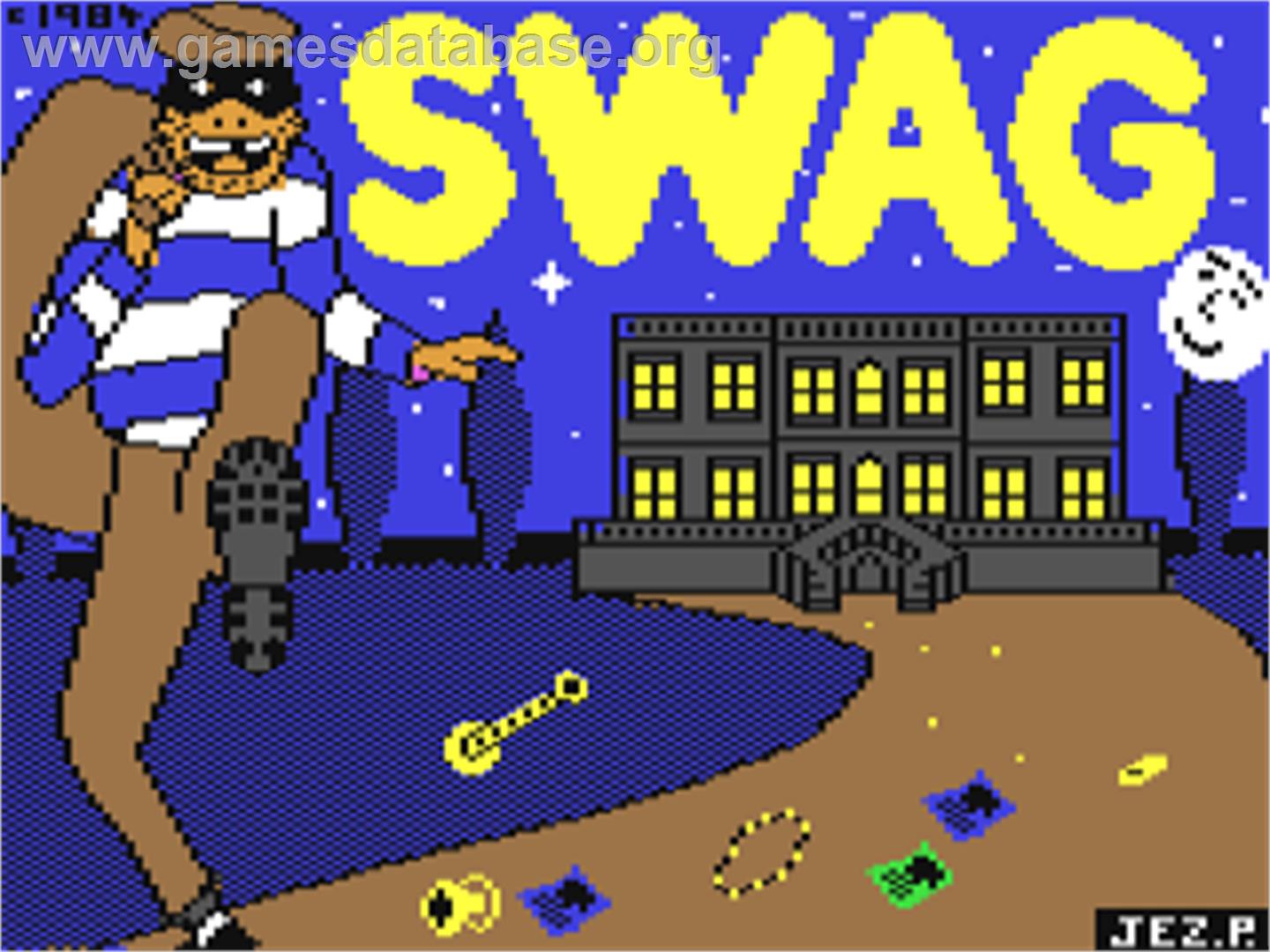 Swag - Commodore 64 - Artwork - Title Screen