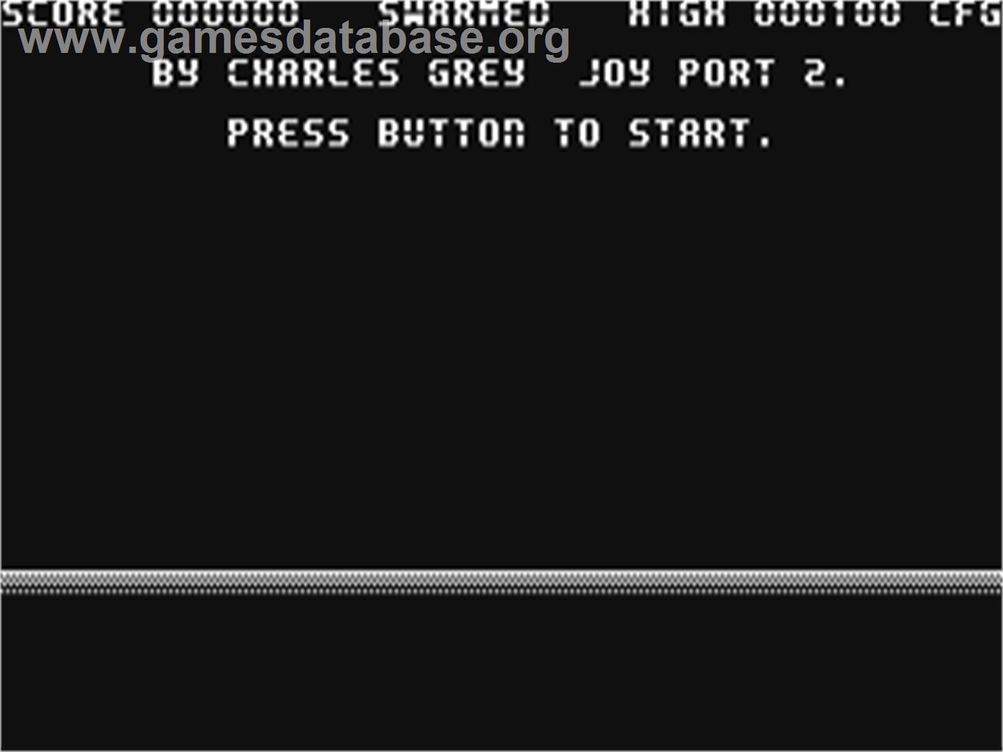 Swarmed - Commodore 64 - Artwork - Title Screen