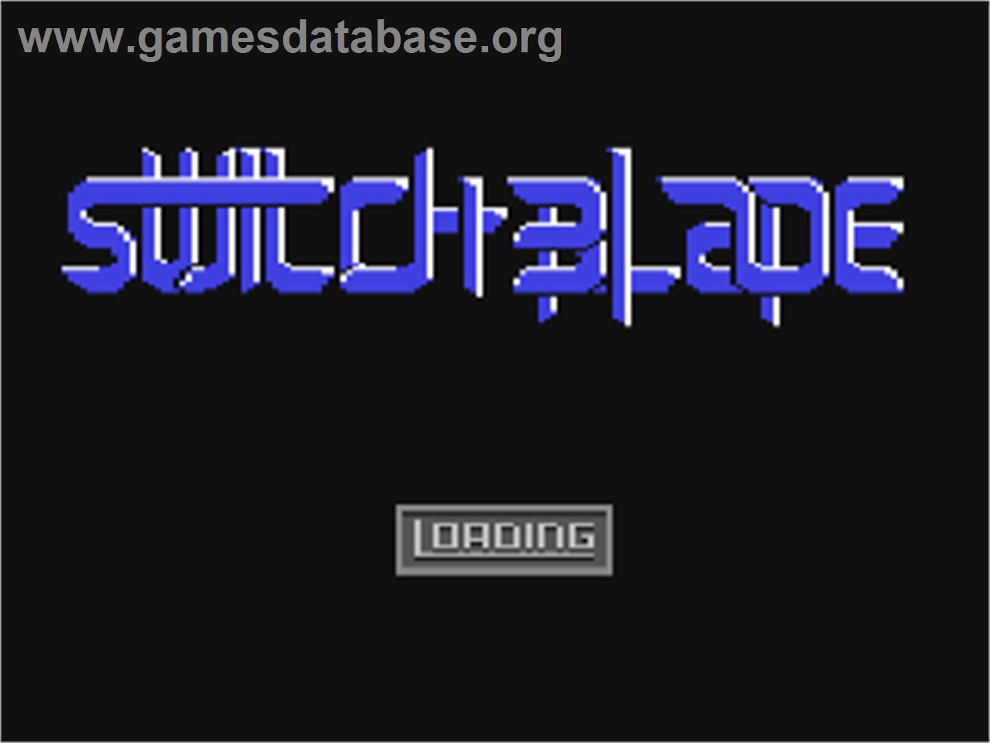 Switchblade - Commodore 64 - Artwork - Title Screen