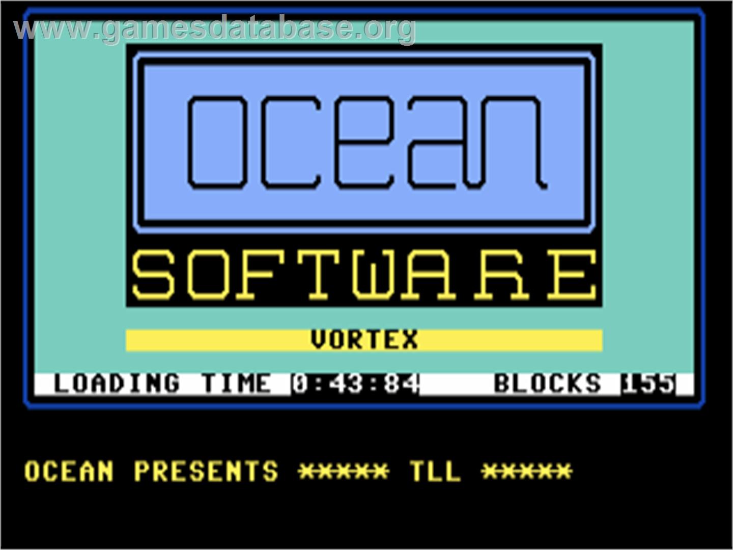 TLL: Tornado Low Level - Commodore 64 - Artwork - Title Screen