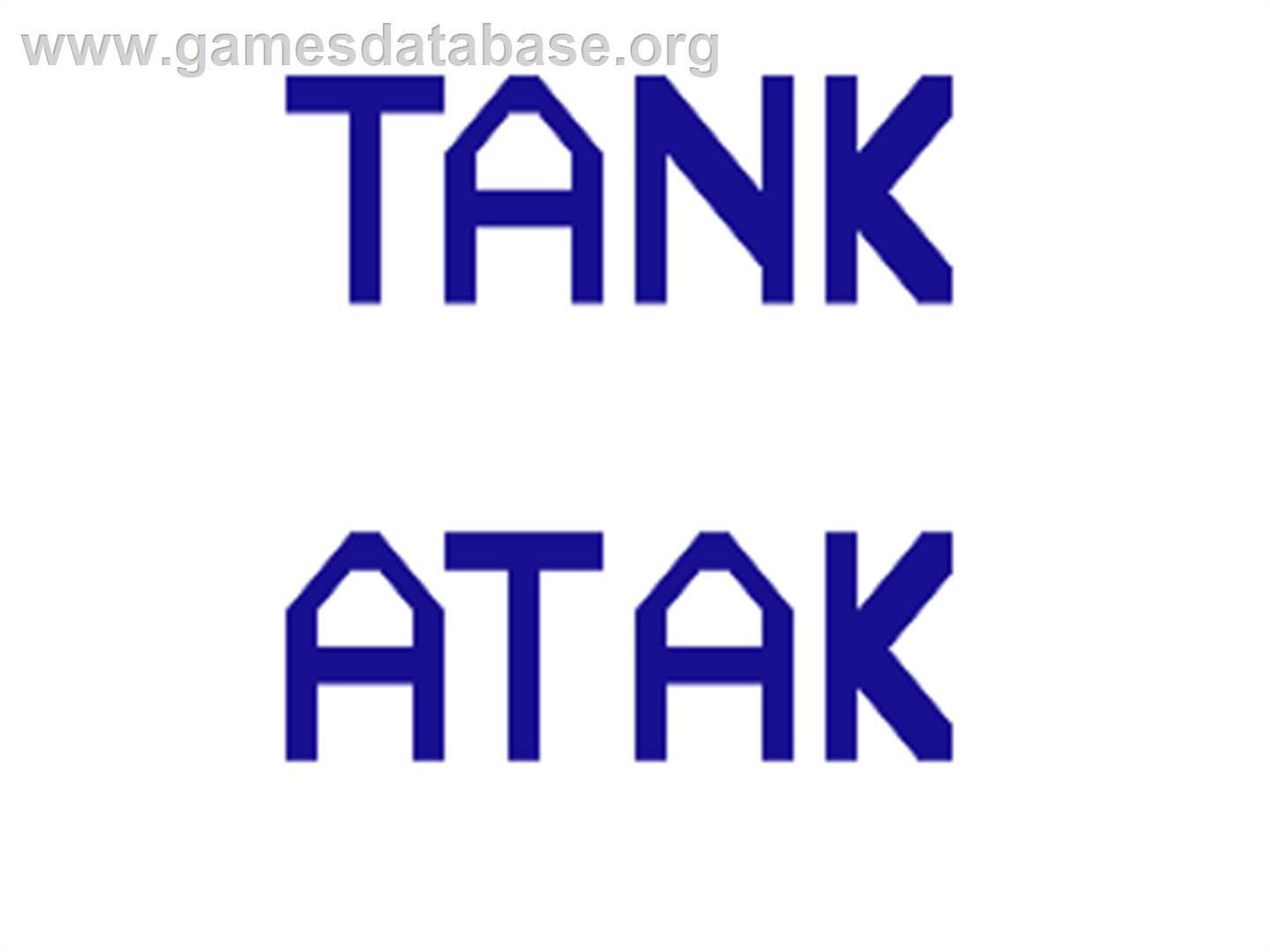 Tank Atak - Commodore 64 - Artwork - Title Screen