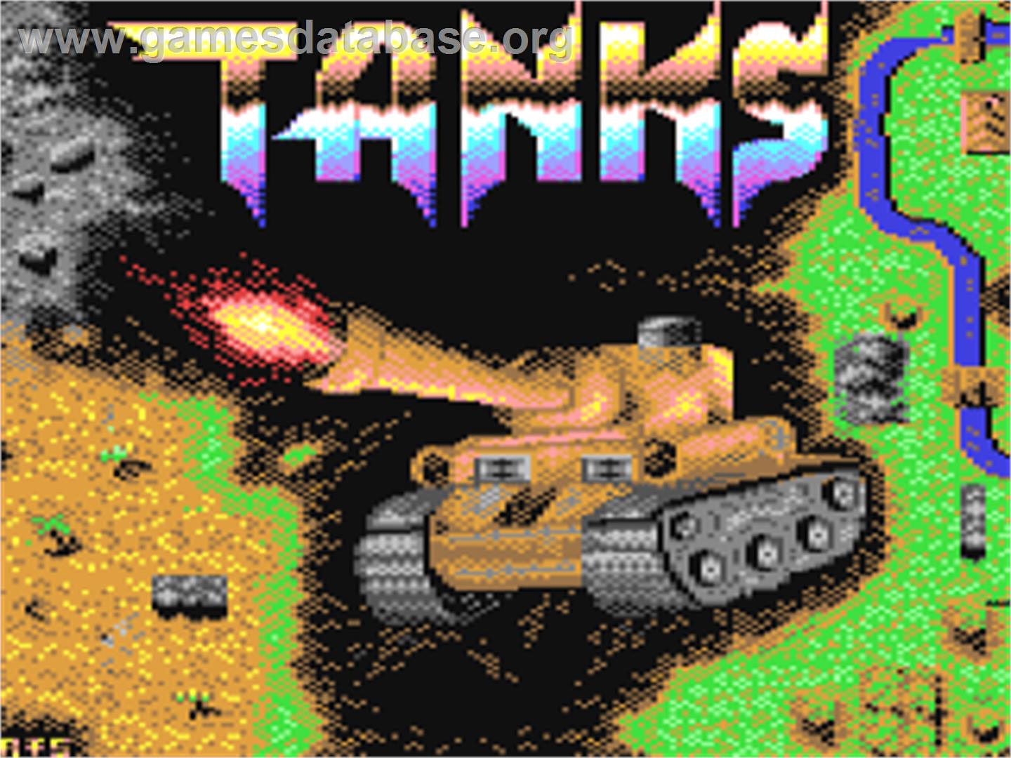 Tanks (RadarSoft) - Commodore 64 - Artwork - Title Screen