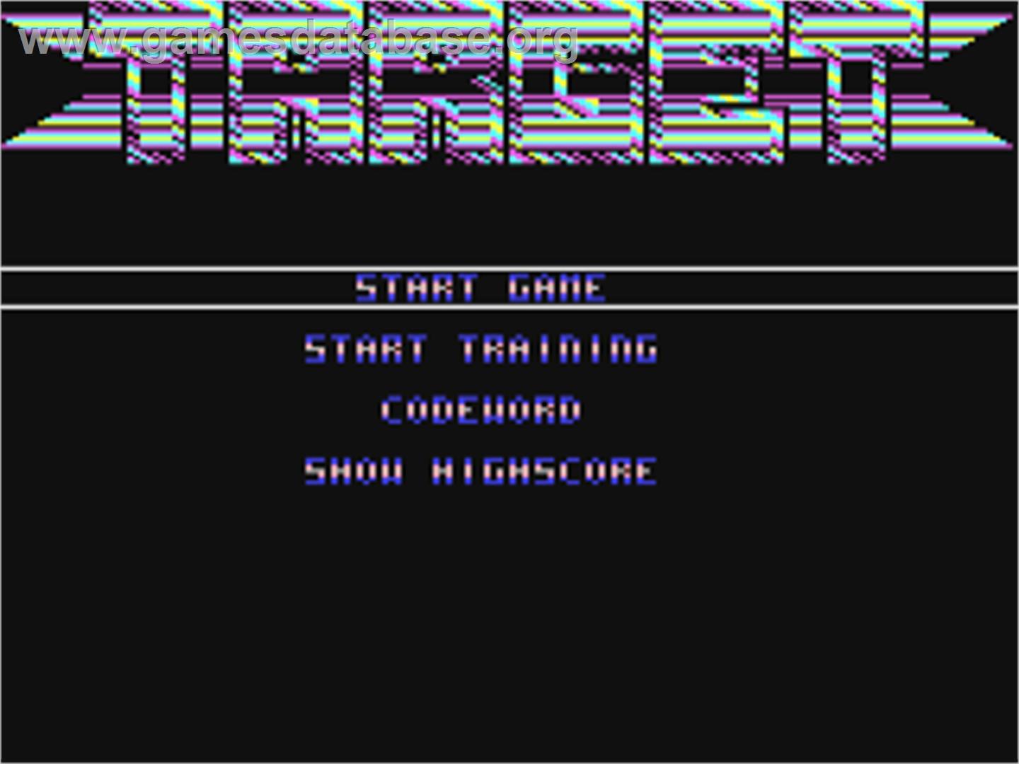 Target: Renegade - Commodore 64 - Artwork - Title Screen