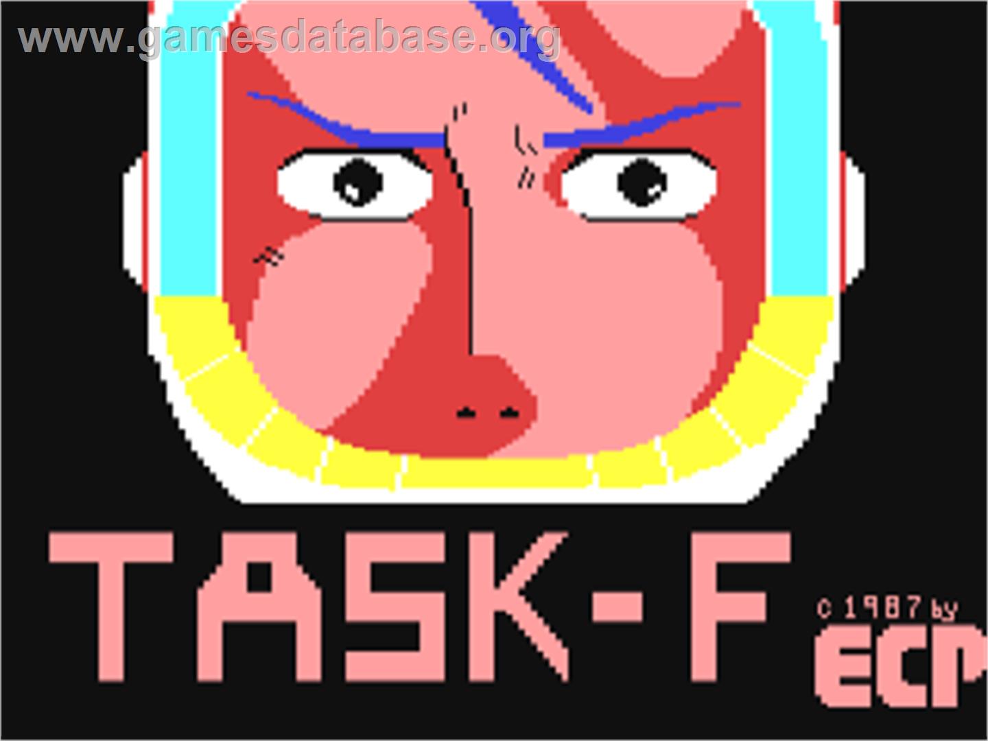 Task-f - Commodore 64 - Artwork - Title Screen