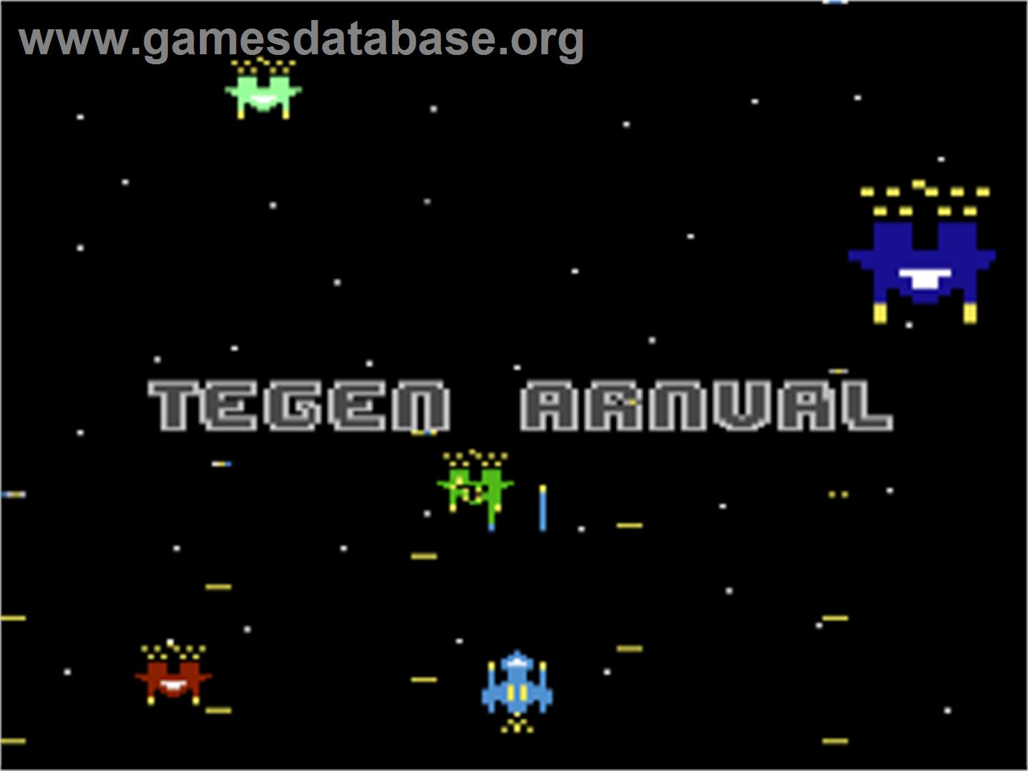 Tegen Aanval - Commodore 64 - Artwork - Title Screen
