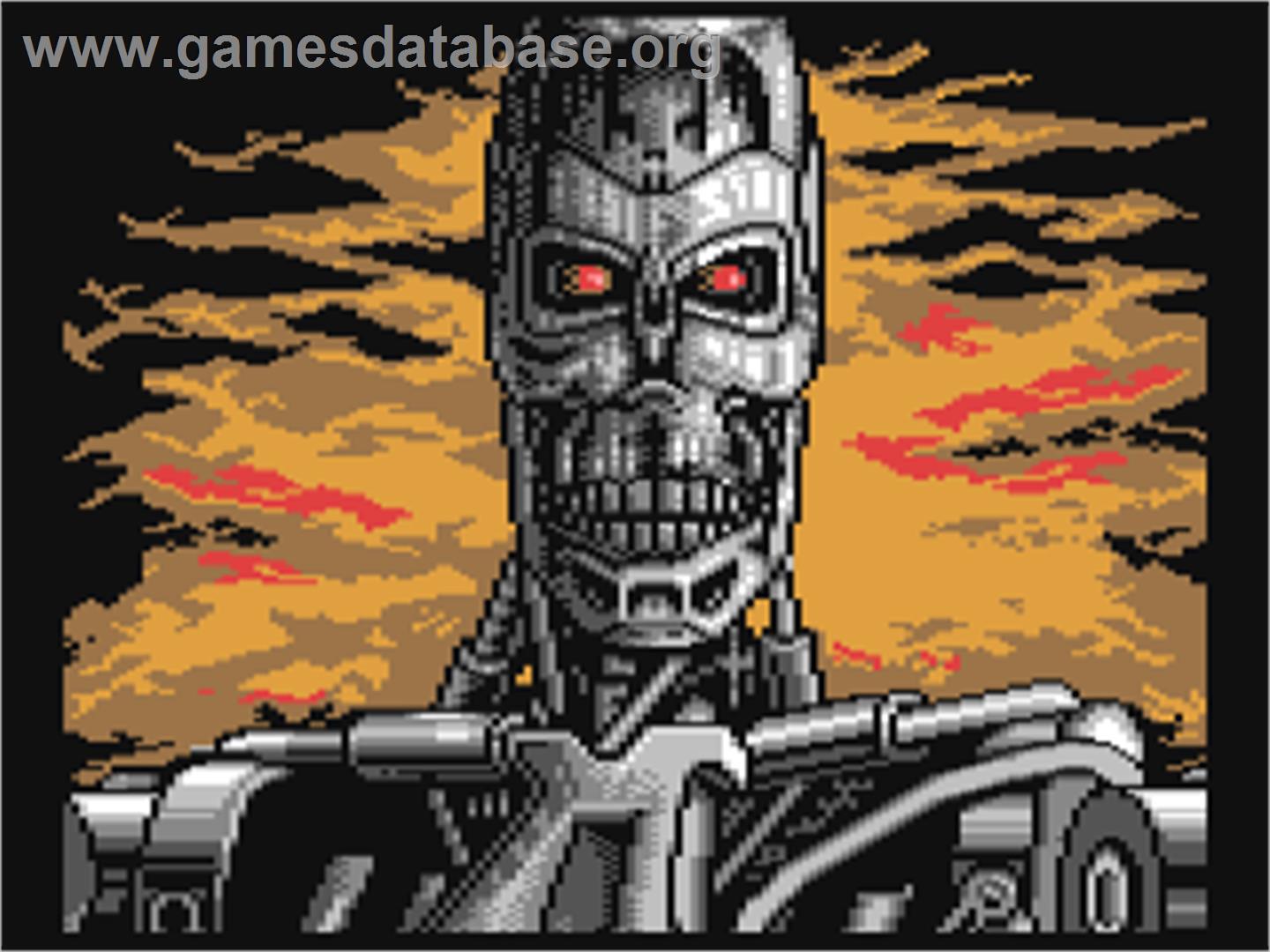 Terminator 2 - Judgment Day - Commodore 64 - Artwork - Title Screen