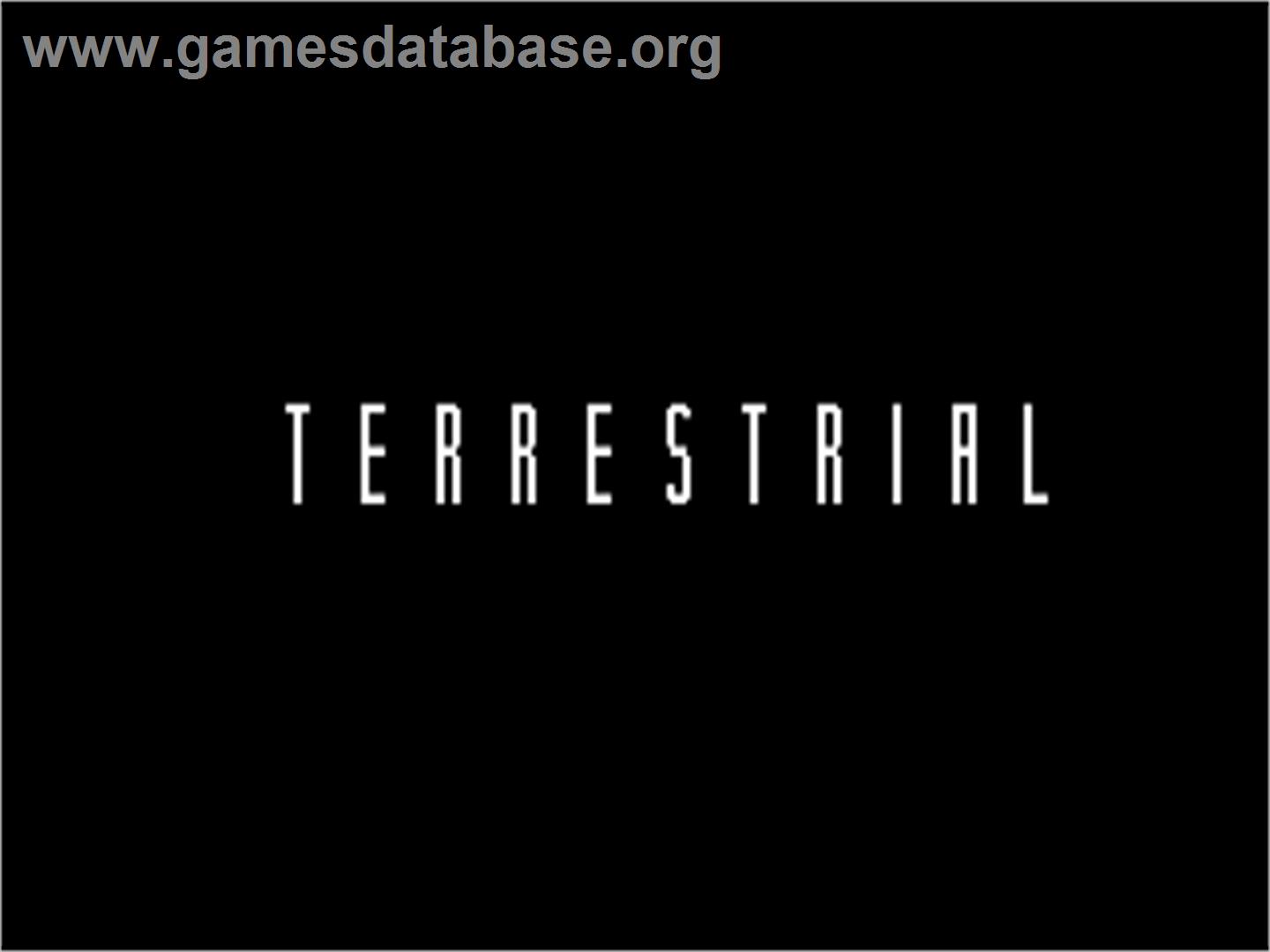 Terrestrial - Commodore 64 - Artwork - Title Screen