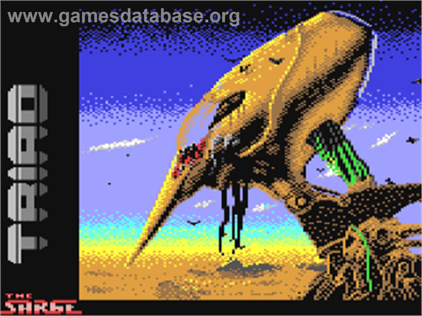Terrorpods - Commodore 64 - Artwork - Title Screen